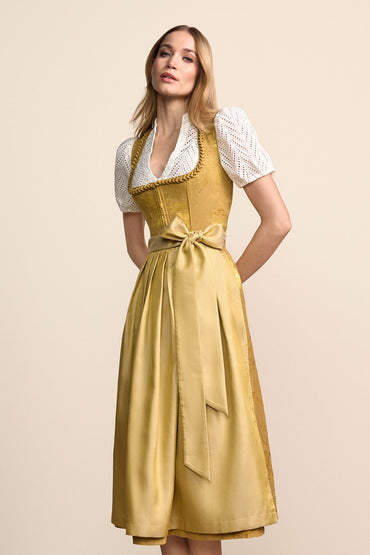 Kruger Calyssia maxi dirndl in brown, 80cm