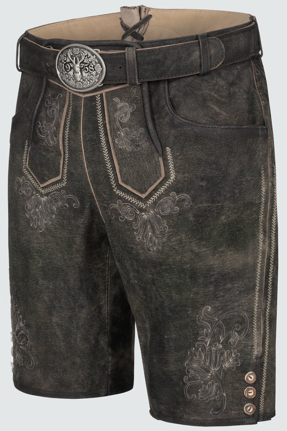 Lederhose Arijus with belt