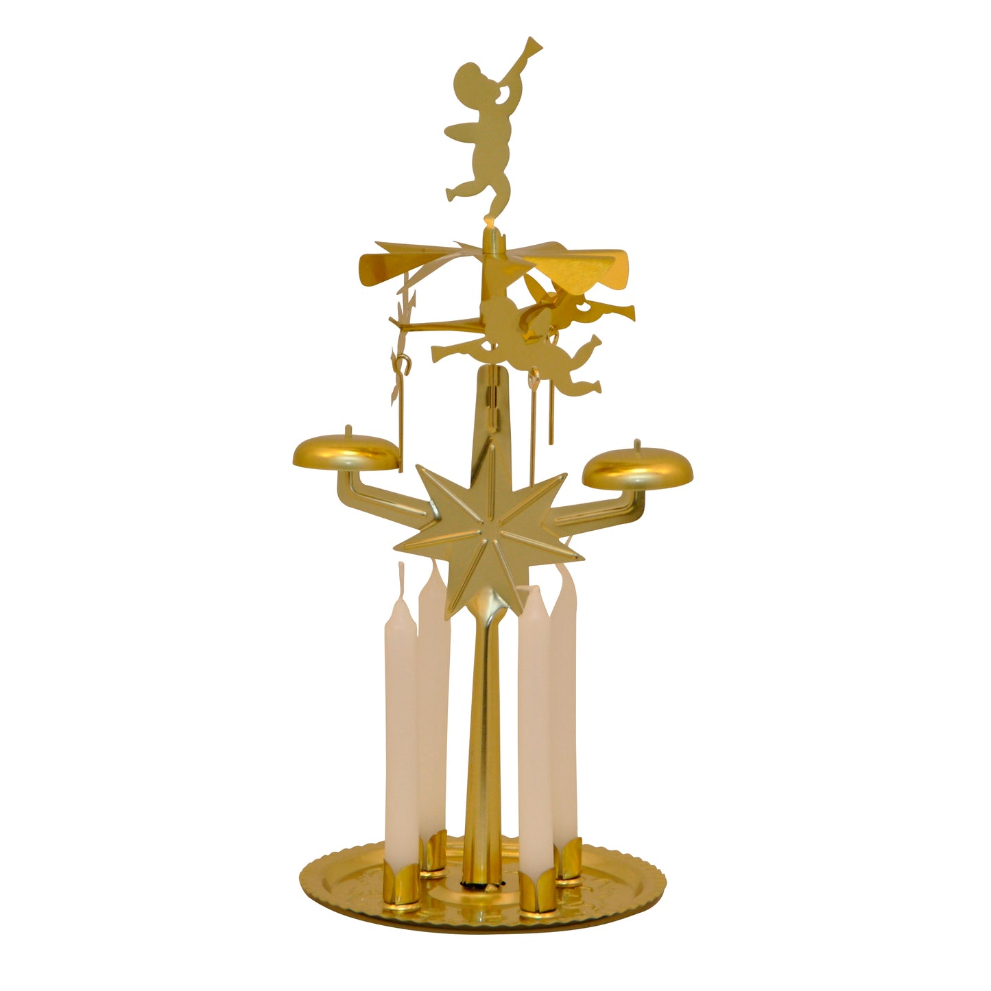 Light bell game with 4 candles