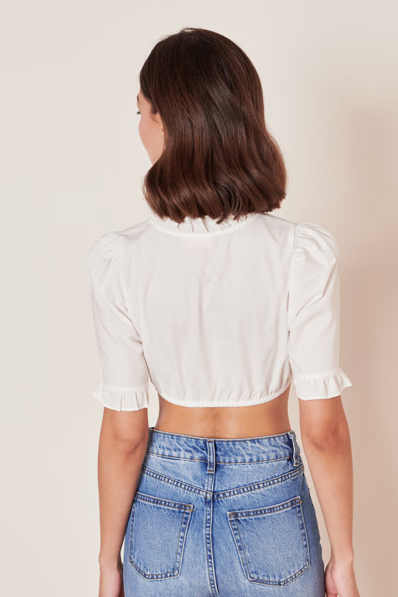 Kruger Dirndl Blouse "Cindy" ecru