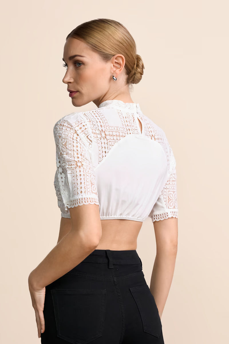 Kruger Dirndl Blouse "Larene" ecru