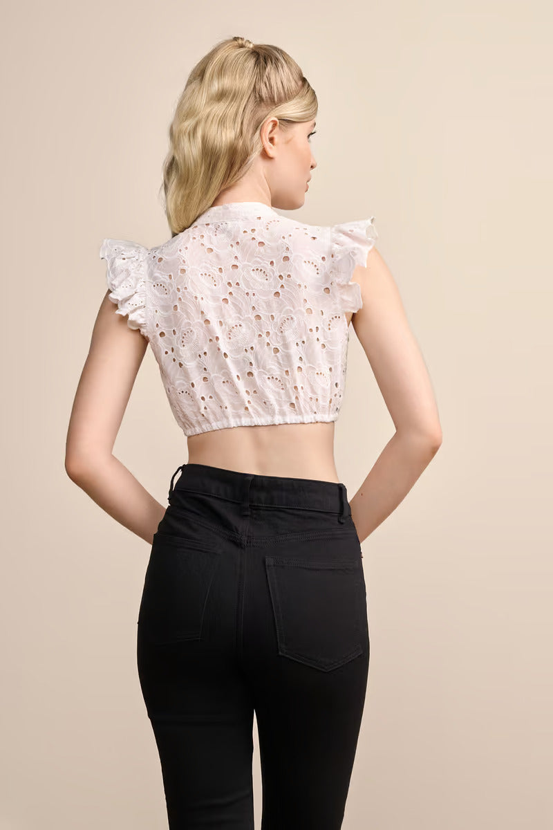 Kruger Dirndl Blouse "Olessa" ecru (size 38)