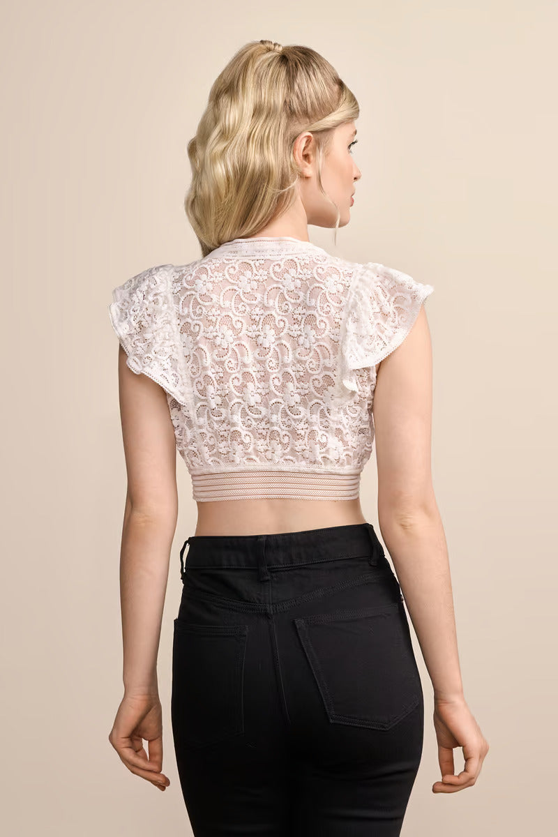 Kruger Dirndl Blouse "Saralena" ecru (size 40)