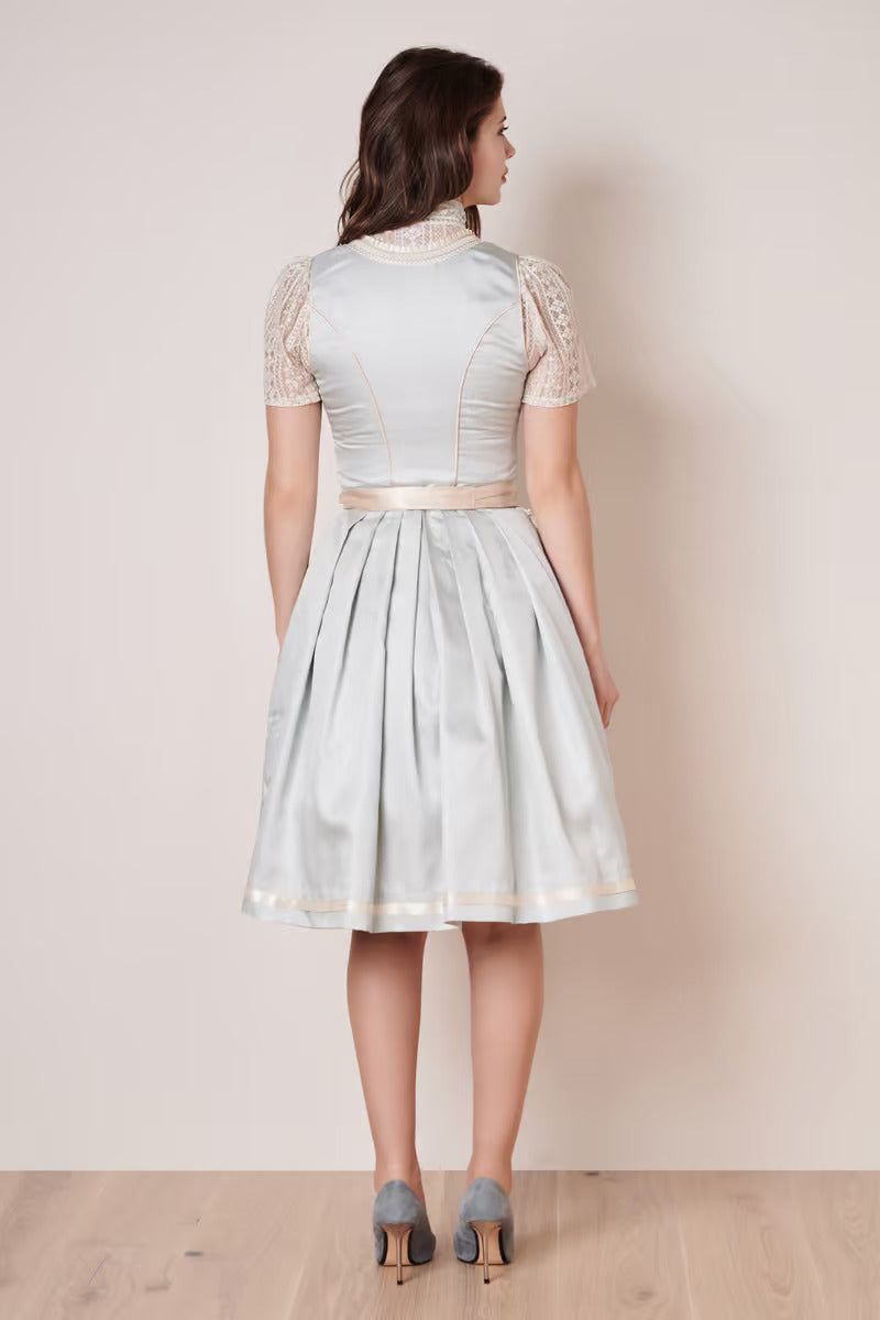 Kruger Mini Dirndl 2pcs. 60cm "Dalina" blue (size 42)