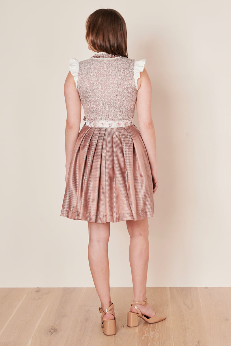 Kruger Karolin Mini Dirndl, Rose — 50cm 2pc Set