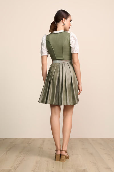 Kruger Malana Mini Dirndl, Green — 50cm 2pc Set