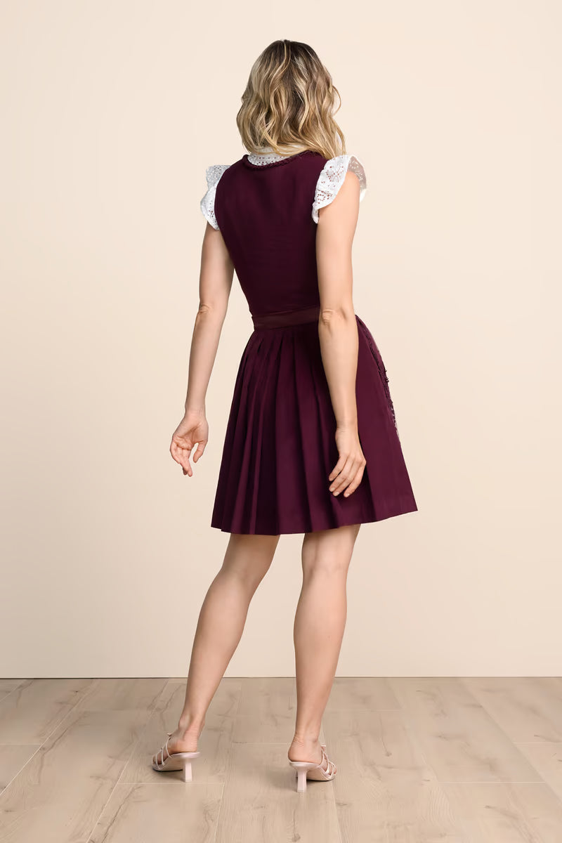 Kruger Mini Dirndl 2pc 50cm "Betty" red