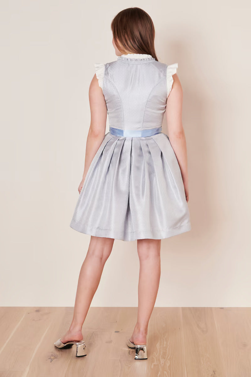 Kruger Mini Dirndl 2pcs. 50cm "Karlotta" blue