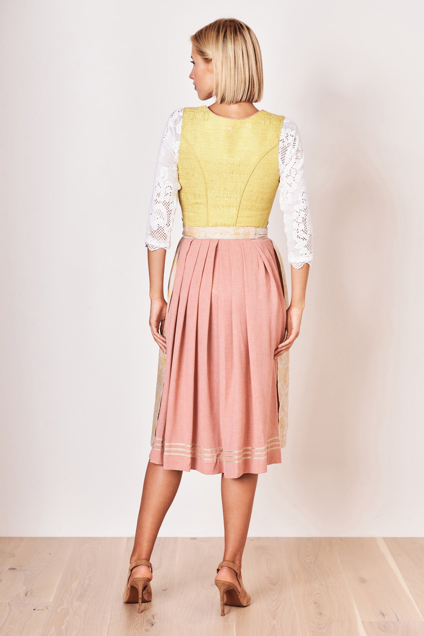 Julia Trentini Friederike Dirndl, Cream — 70cm Long
