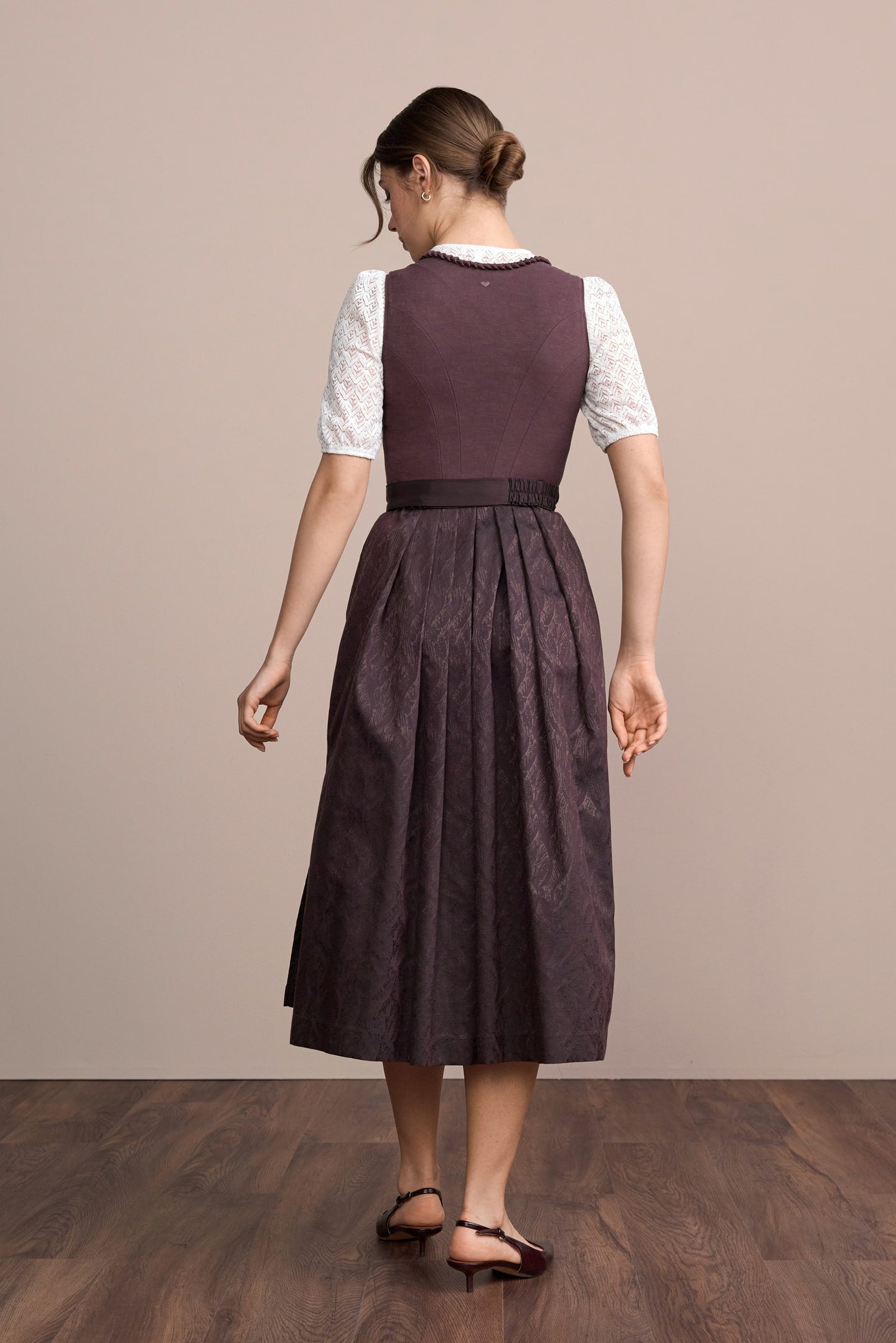Julia Trentini Ivara Dirndl, Brown — 80cm Maxi