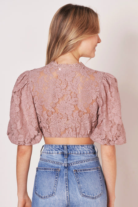 Dirndl blouse Minna — rose