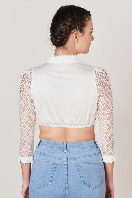 Dirndl blouse Lucie — ecru