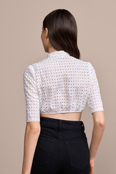 Dirndl blouse Lari — ecru