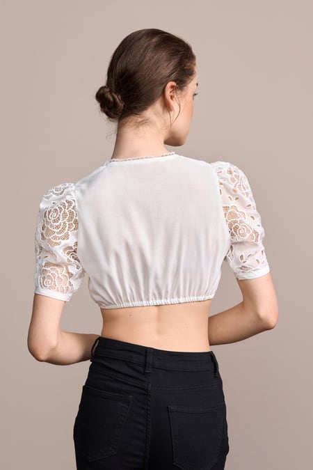 Dirndl blouse Matea — ecru