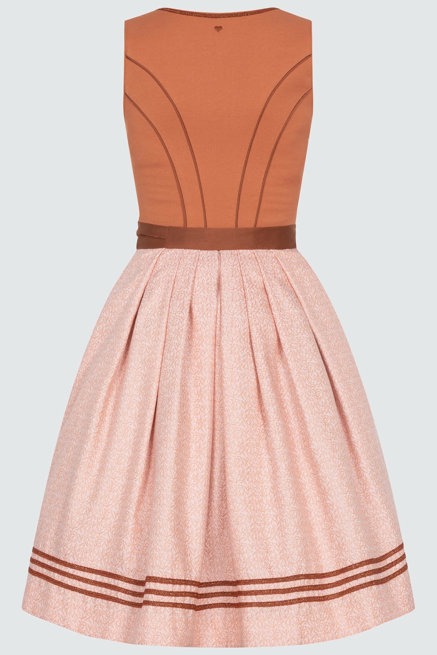 Julia Trentini Bussi Bussi Midi Dirndl, Orange — 60cm