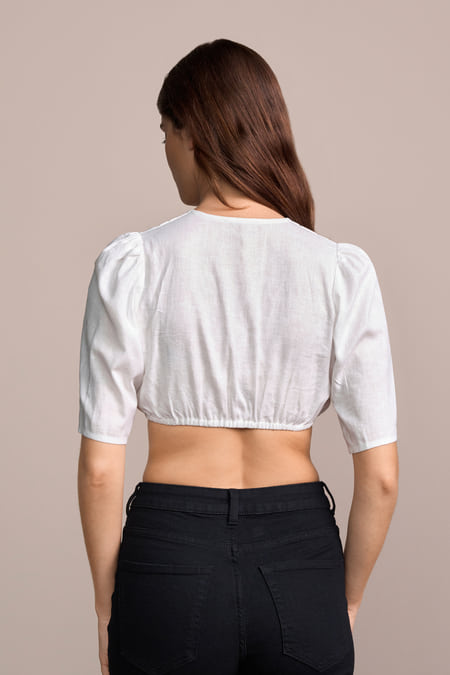 Dirndl blouse Judith — ecru