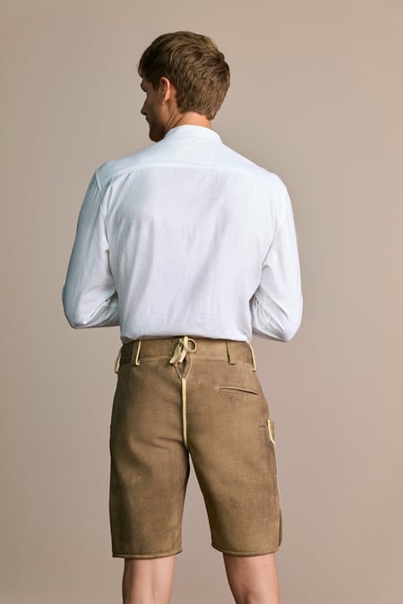 Trachten shirt Kai — white