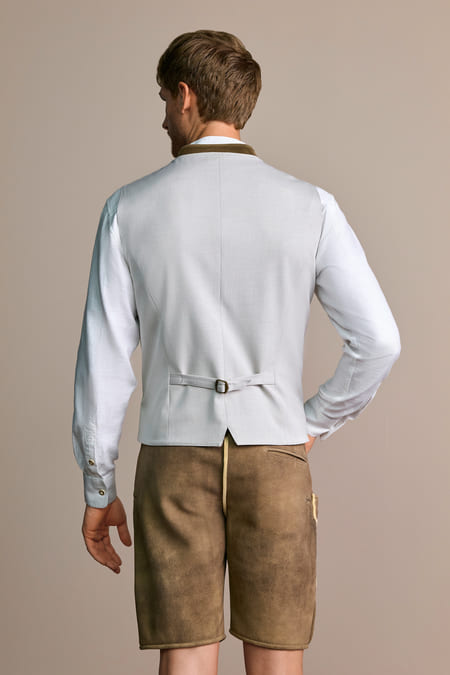 Waistcoat Sören — grey