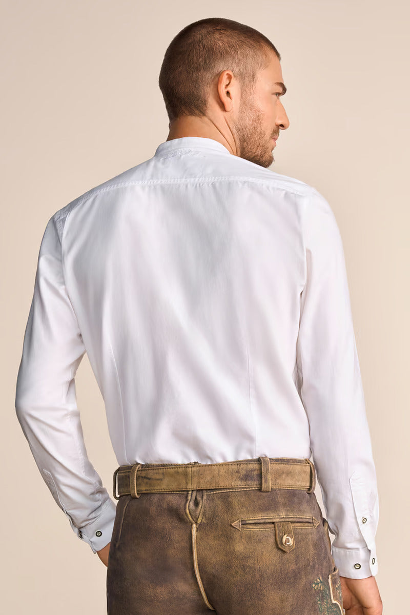 Krueger Traditional Long Sleeve Shirt "Frieder" white