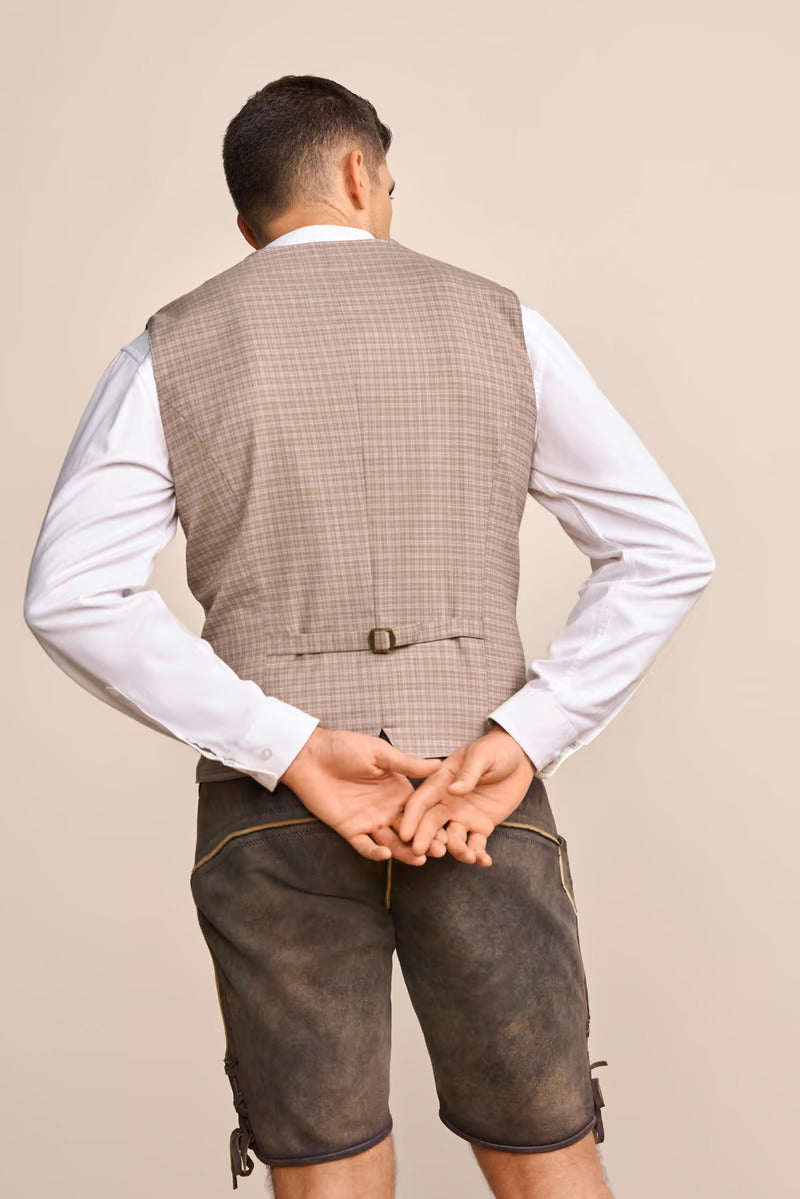 Kruger Traditional Vest "Baki" beige