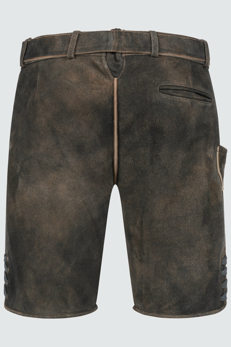 Lederhose Curtis mit Gürtel