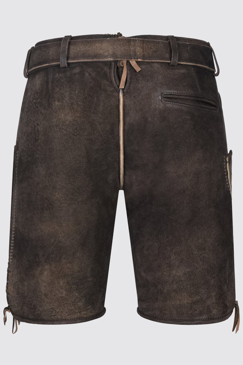 Kruger Men's Lederhosen "Nikolas" dark brown