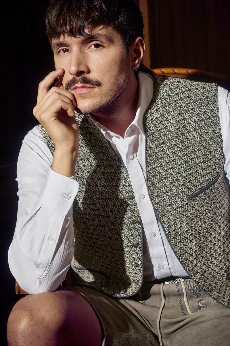 Kruger Traditional Vest "Tommaso" beige