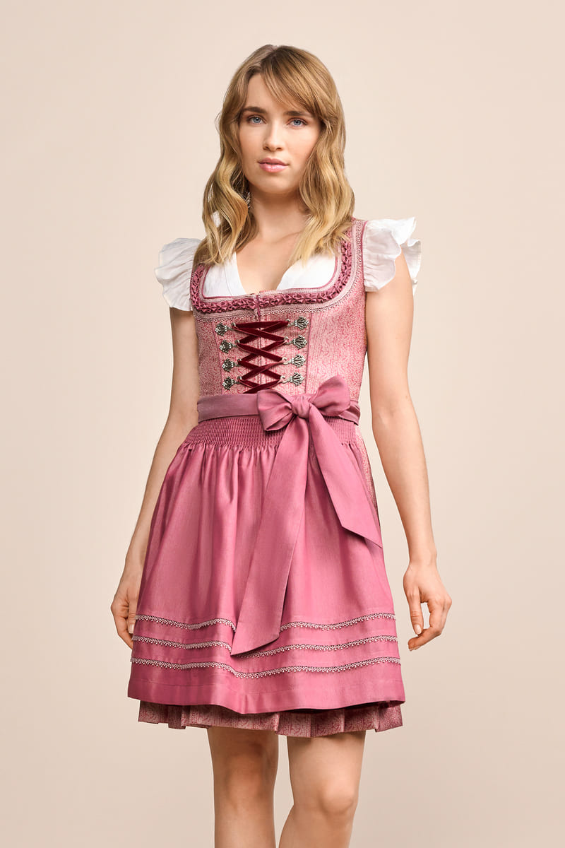 dirndl dress mini Kruger Jomana Dirndl, Rose — 50cm 2pc Set The design incorporates thoughtful Size:18–18.5 Neck – 35/36 Sleeve Maxi Dresses | Casual halter neck cocktail dress Europe