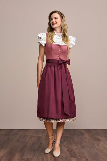 Julia Trentini Jill Dirndl Red 70cm