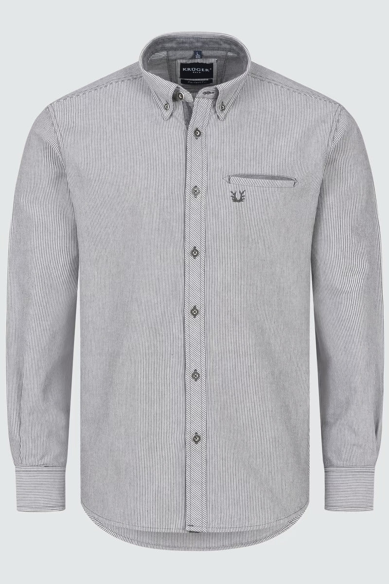 Krueger Traditional Shirt "Auron" gray