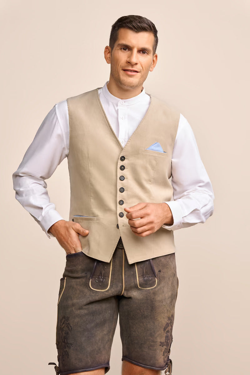 Kruger Traditional Vest "Baki" beige