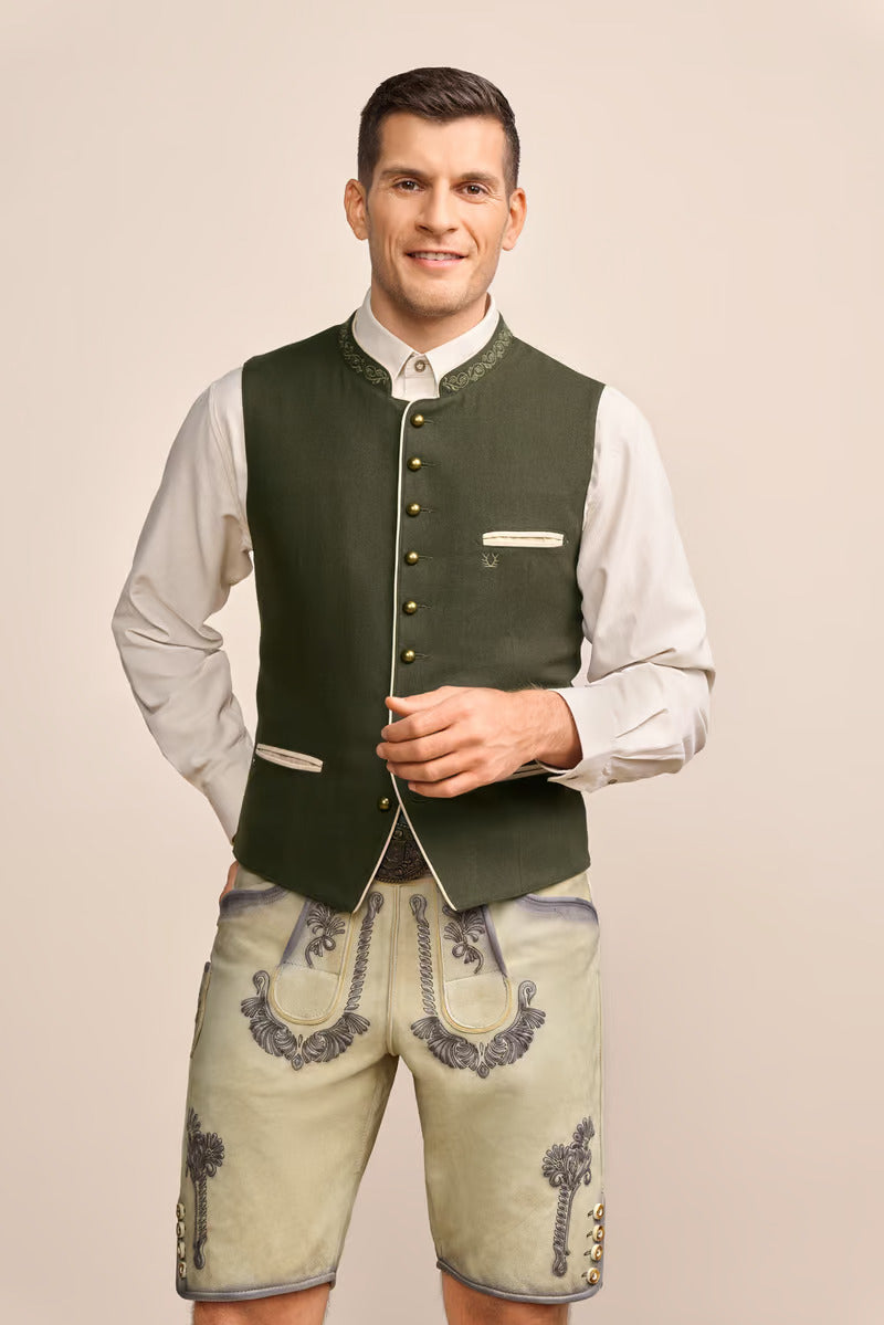 Kruger Traditional Vest "Christo" green