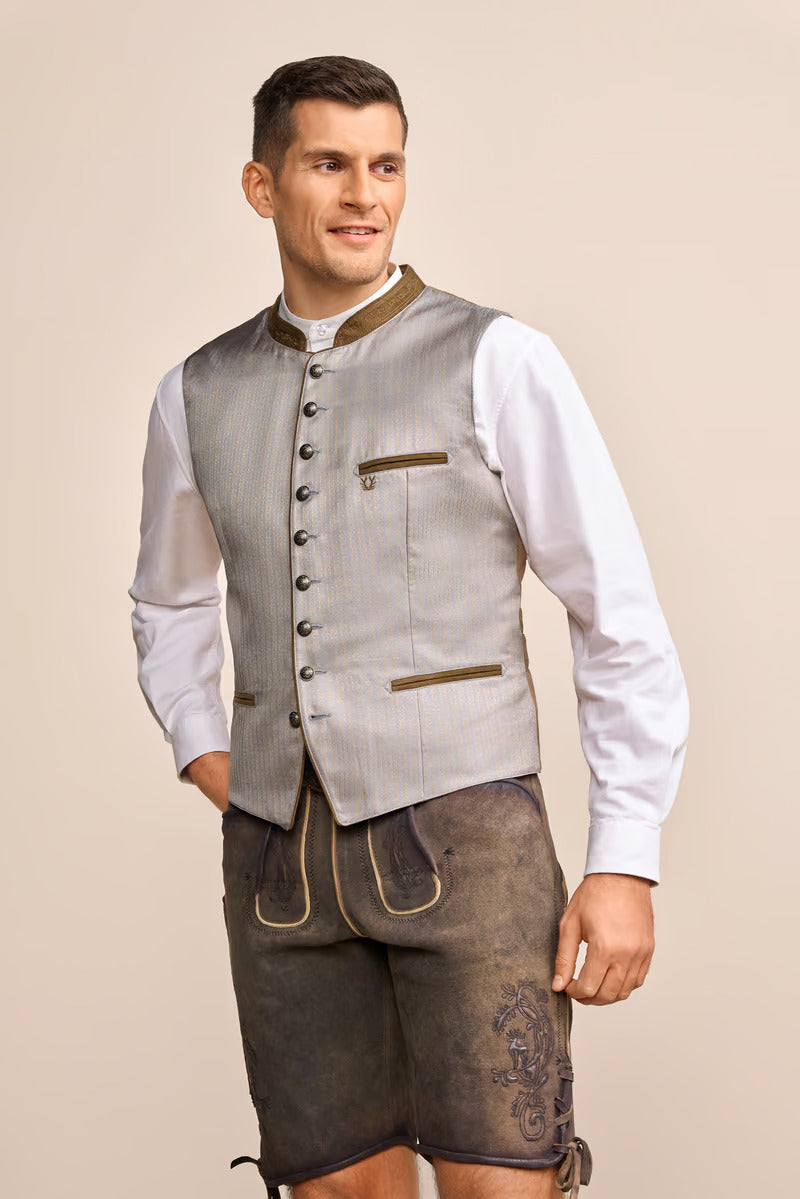 Kruger Traditional Vest "Cevin" gray