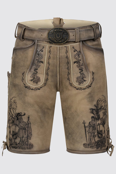 Kruger Men's Lederhosen "Giuliano" brown