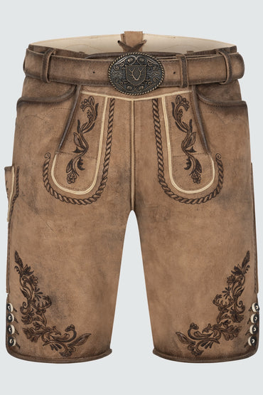 Kruger Devian lederhosen brown