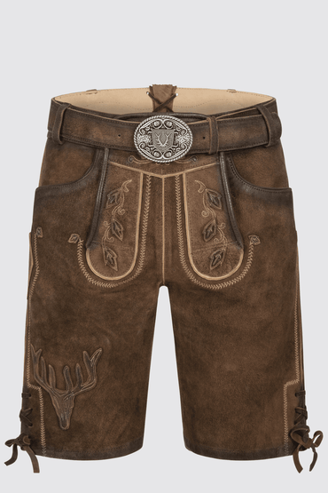 Kruger Werner lederhosen brown