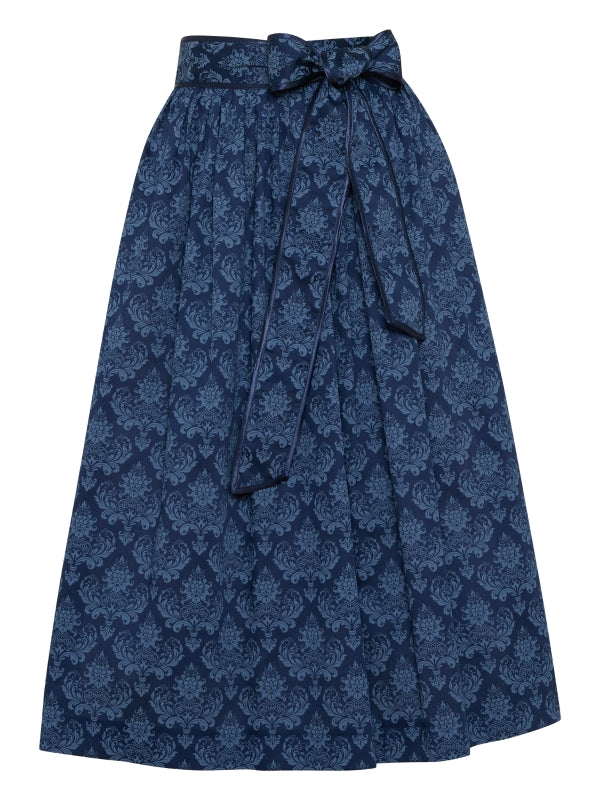 Berwin Dirndl Apron, Navy — 80cm