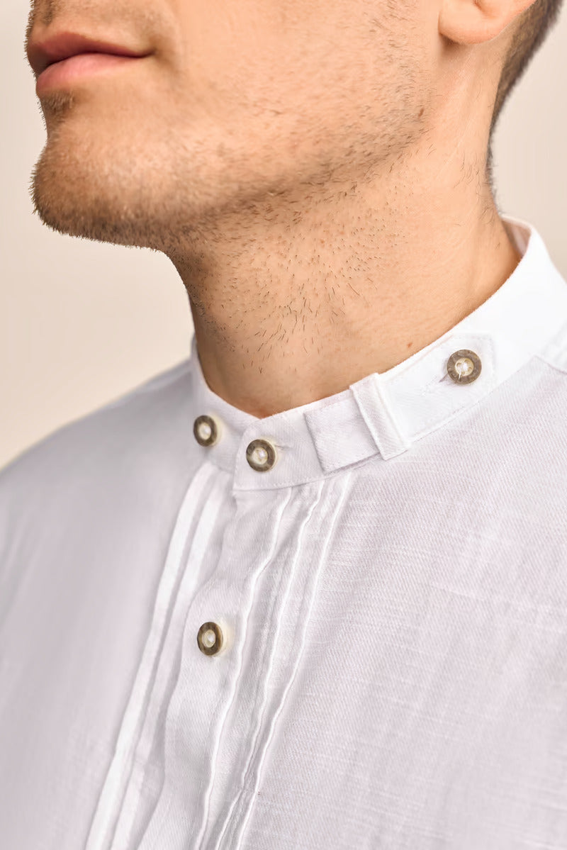 Krueger Trad Shirt "Caelius" white (low stock) (L-4XL)