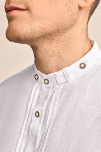 Krueger Long Sleeve Shirt "Caelius" white