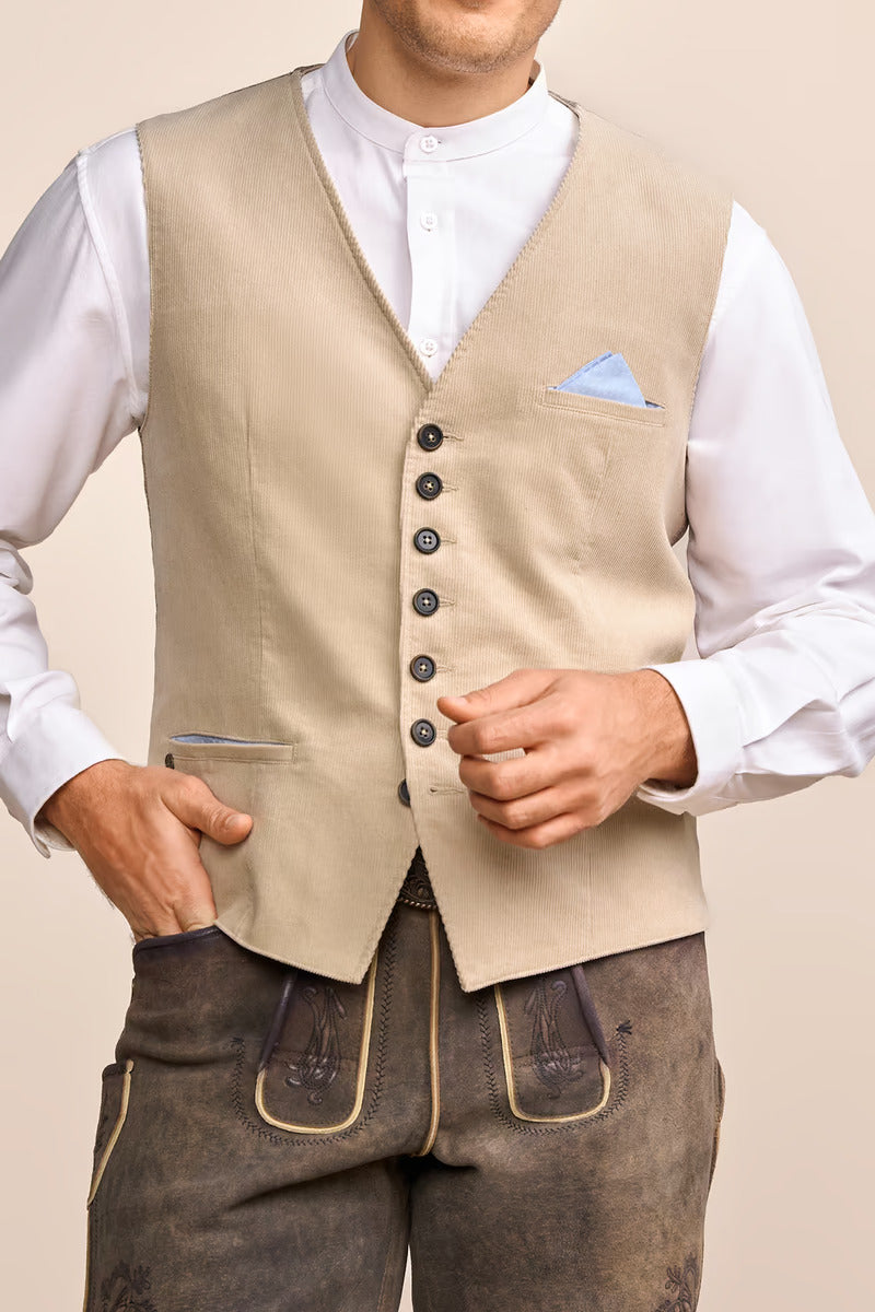 Kruger Traditional Vest "Baki" beige