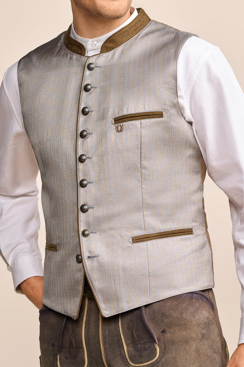 Kruger Traditional Vest "Cevin" gray