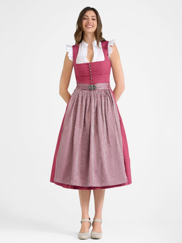 Berwin Short Sleeve Dirndl Blouse "Britta" white
