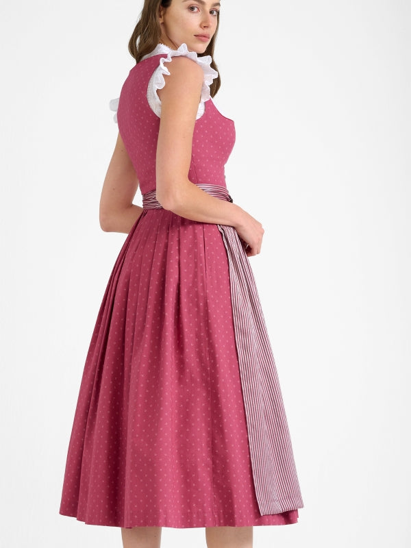 Berwin Short Sleeve Dirndl Blouse "Britta" white
