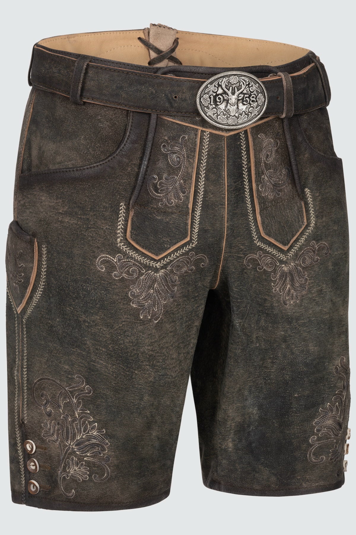 Lederhose Arijus with belt