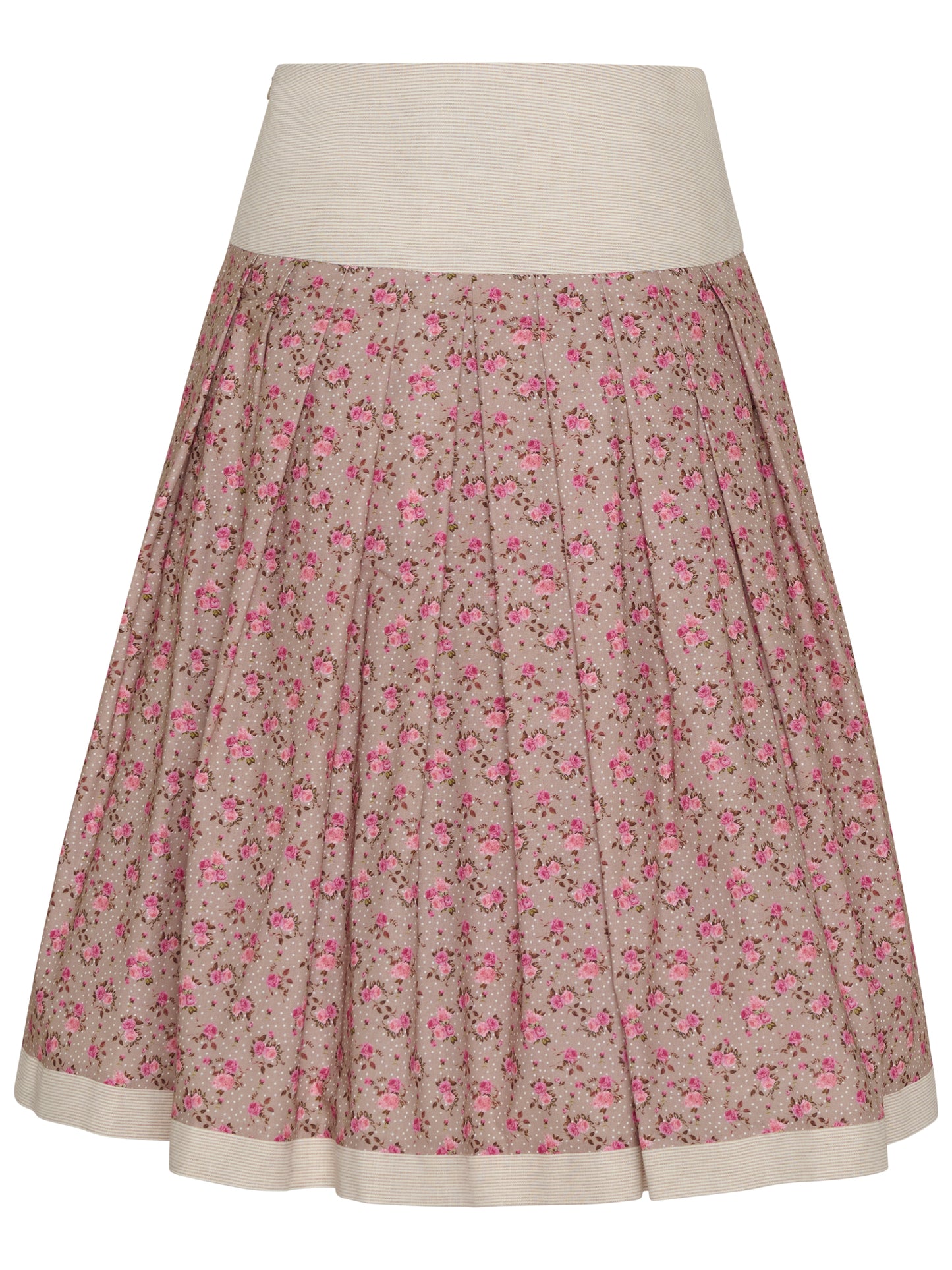 Berwin Traditional Skirt, Taupe