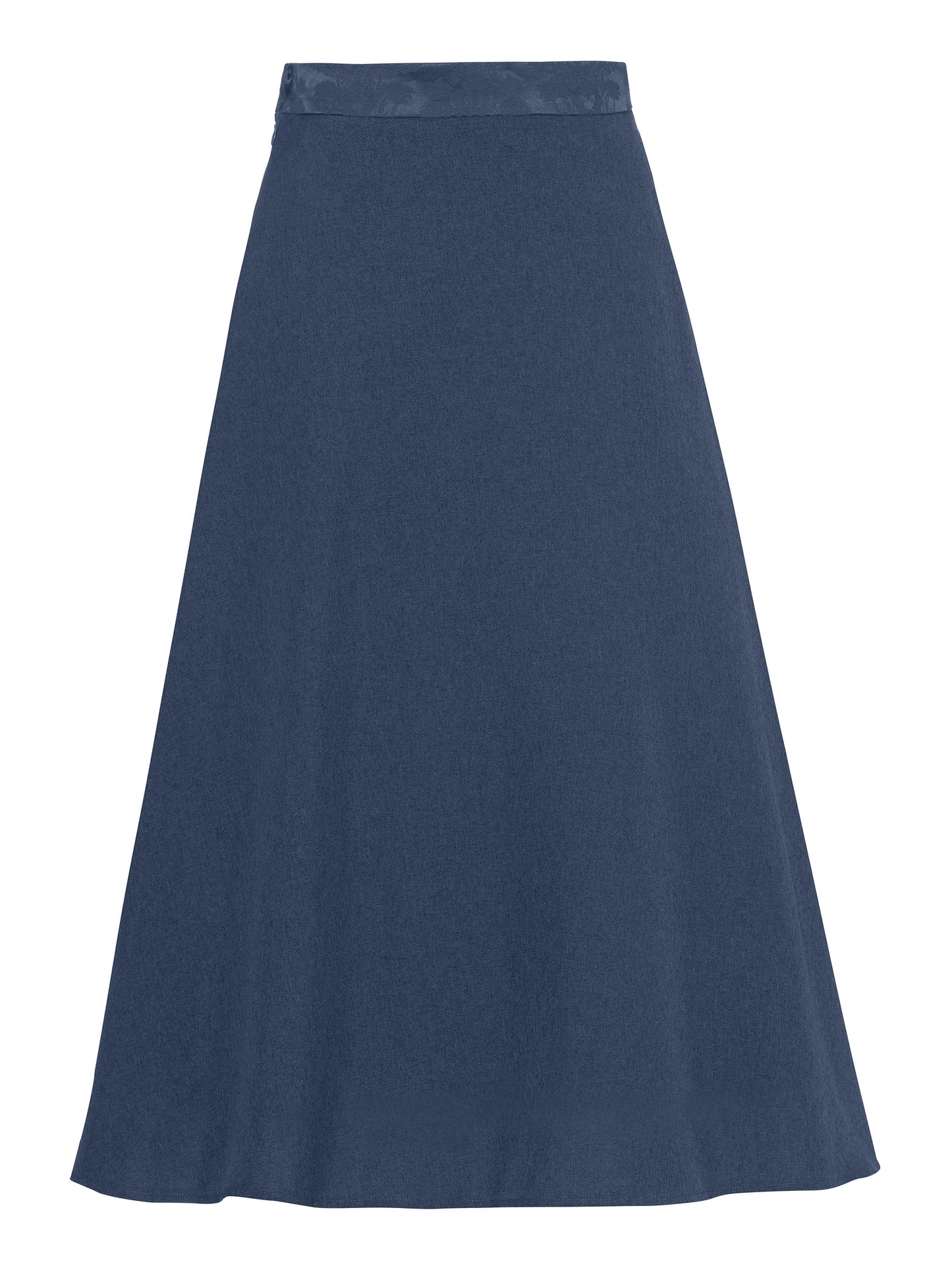 Berwin Traditional Skirt, Navy — 80cm