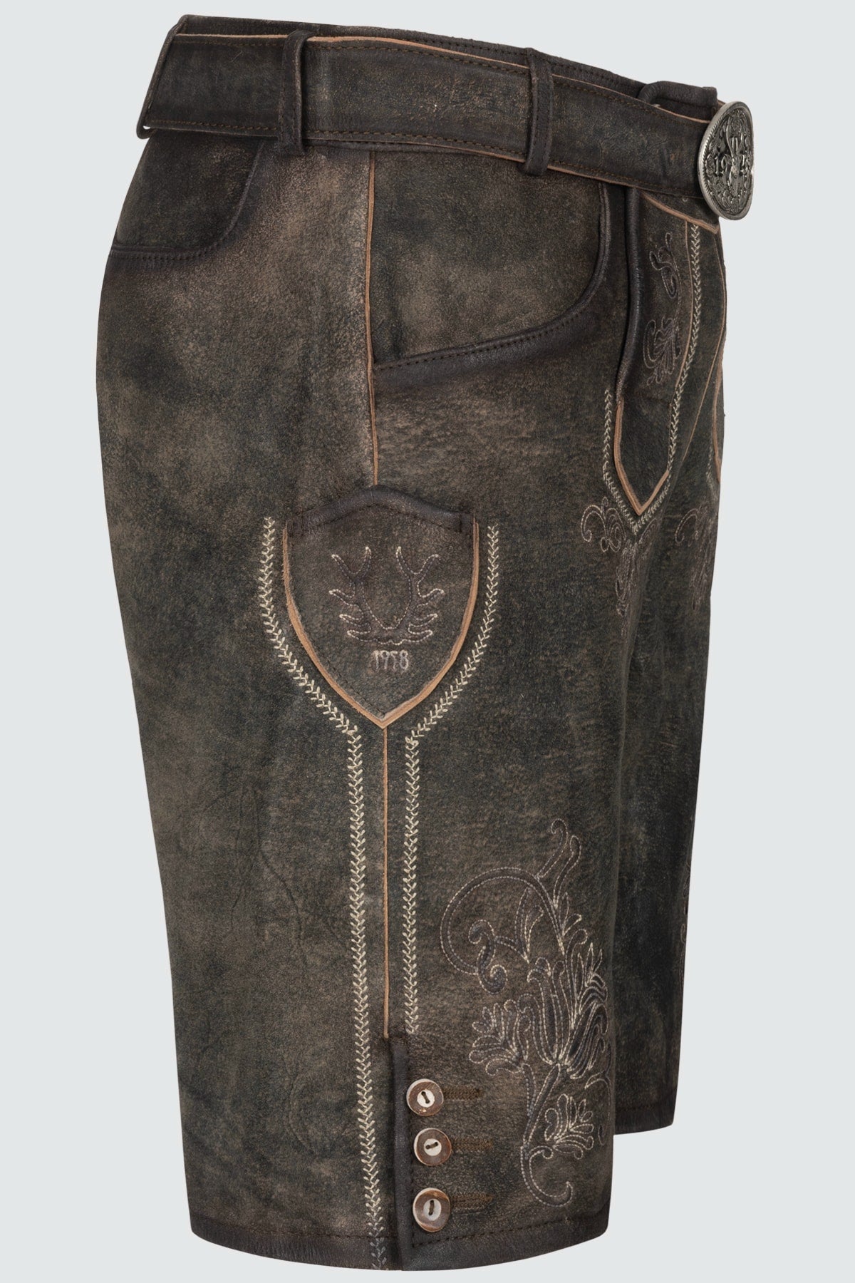 Lederhose Arijus with belt
