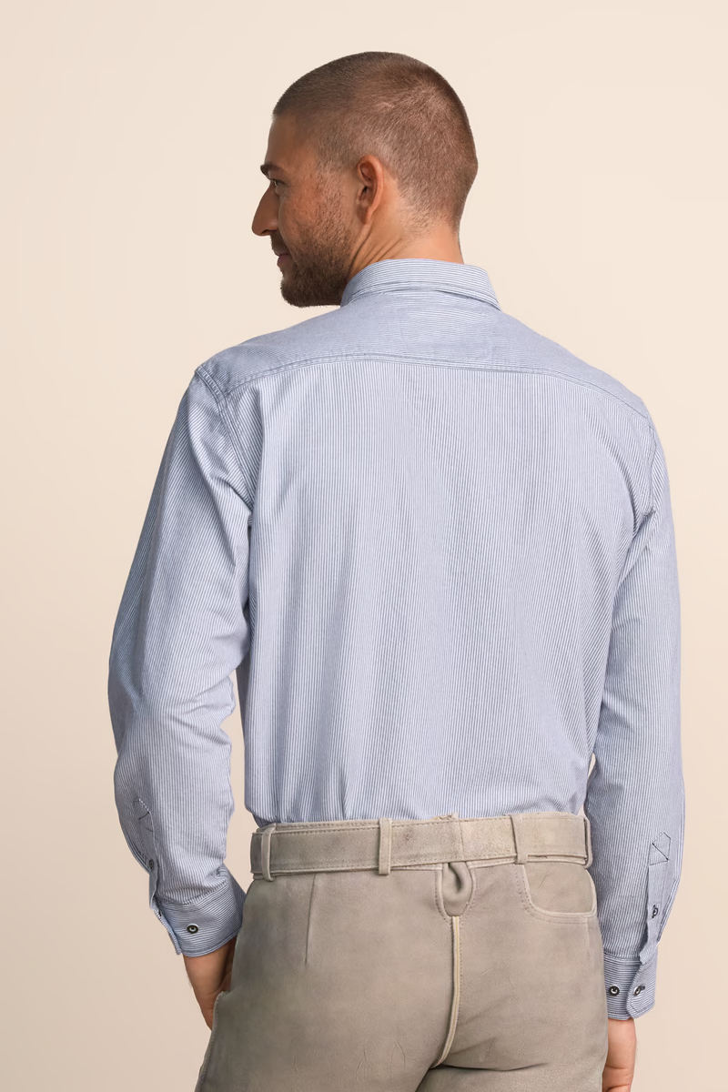 Krueger Traditional Shirt "Auron" blue