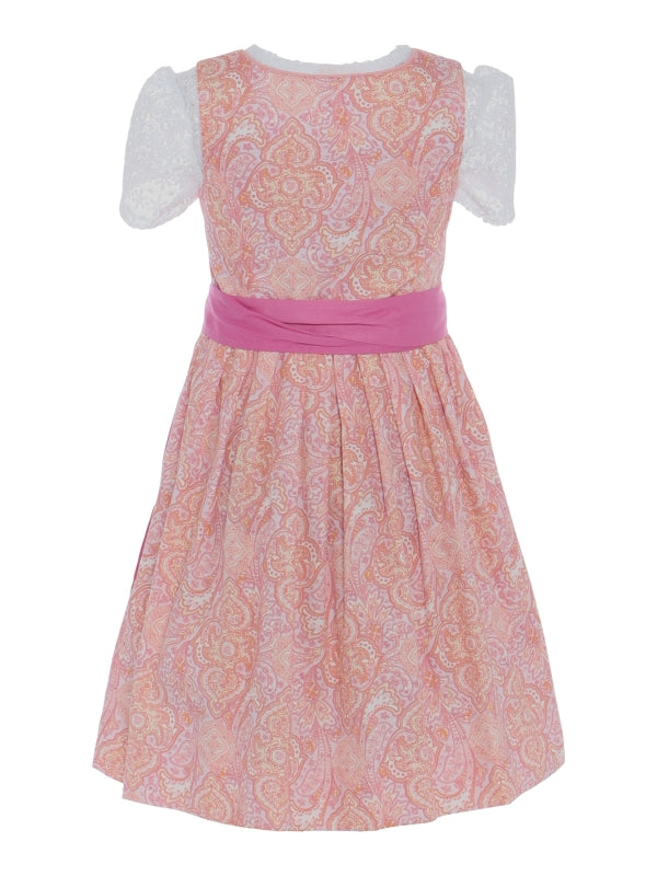 Barwolf Girls Dirndl 3 pcs. "Mila" pink