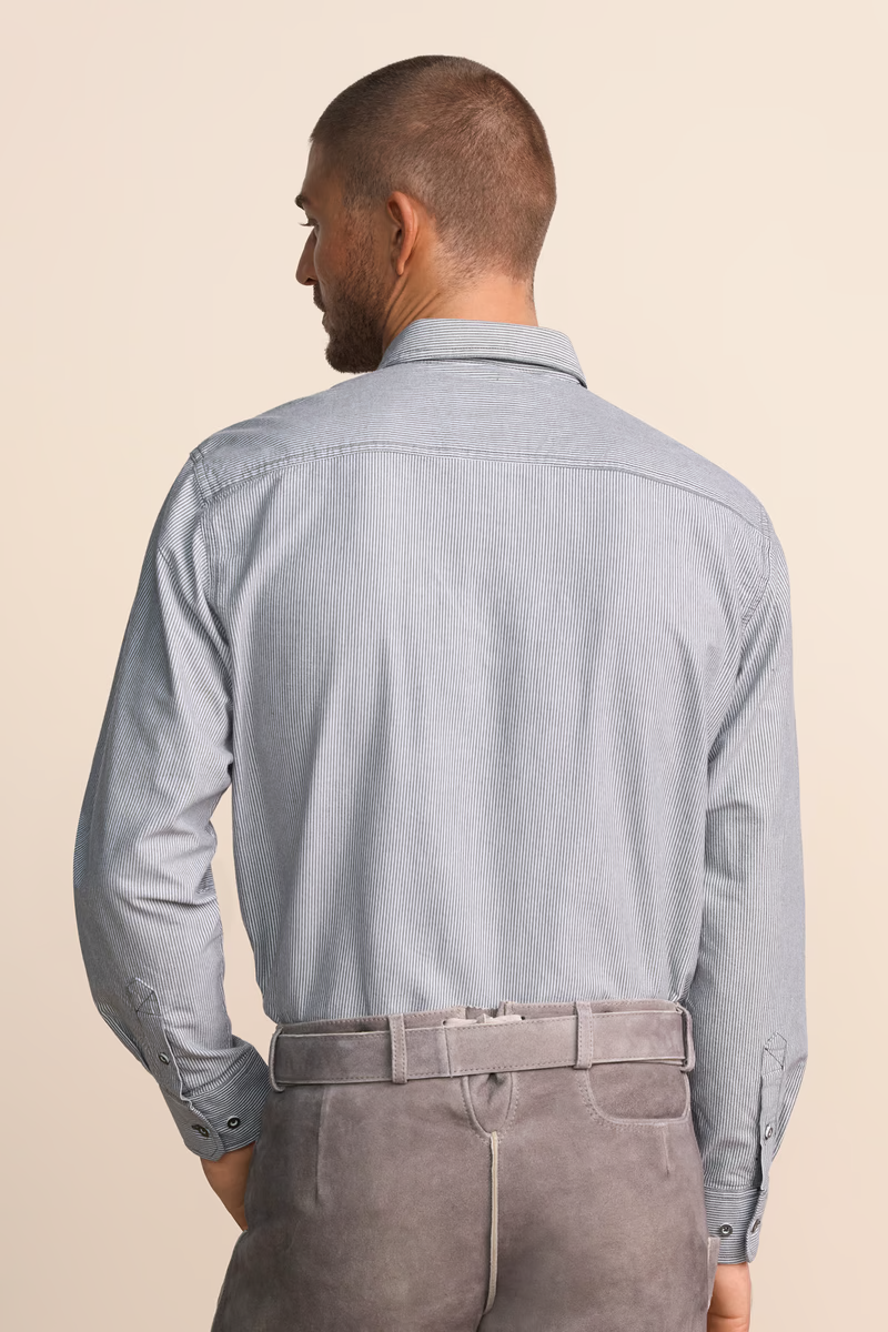 Krueger Traditional Shirt "Auron" gray